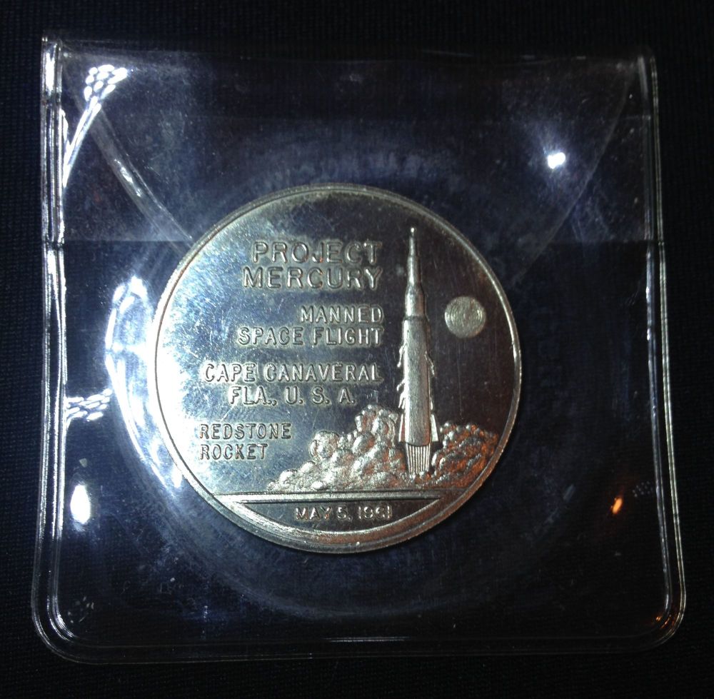 Gemini NASA Missions Coin In Soft Case Rare 