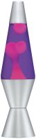 Lava Lamp 14.5 Inch Lamp In Purple/Pink Aluminium Quality Retro Space Rocket Shape Lighting
