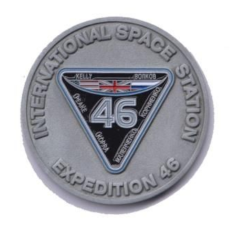 ESA/U.K. Astronaut Tim Peake Expedition 46 Limited Edition Medallion