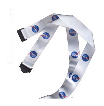 Rare NASA Vector Logo Space Program Lanyard