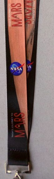 NASA Mars Planet Lanyard Rare