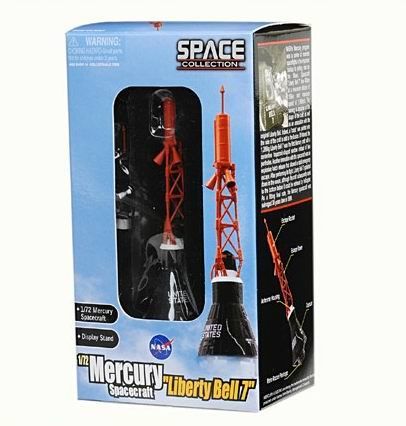 NASA Mercury 7 Dragon Space Collection Capsule DieCast Model 