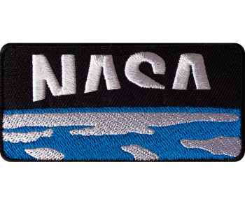 NASA View From Space Iron On Patch Sew On Clothes Bag Case Astronaut Space Badge