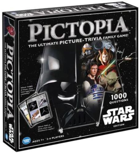 Star Wars Pictopia Sci Fi Board Game Movie Trivia Family Fun