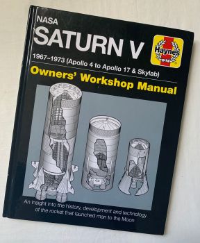 NASA Saturn V Apollo Rocket Haynes Owners Workshop Manual Book Detailed