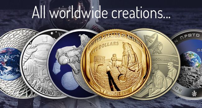 50th-anniversary-moon-landing-coins-Medals-in-the-World-1