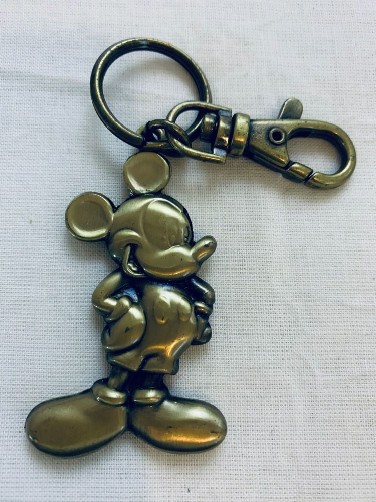 Micky Mouse Keyring Disneyland Genuine Disneyworld Theme Park