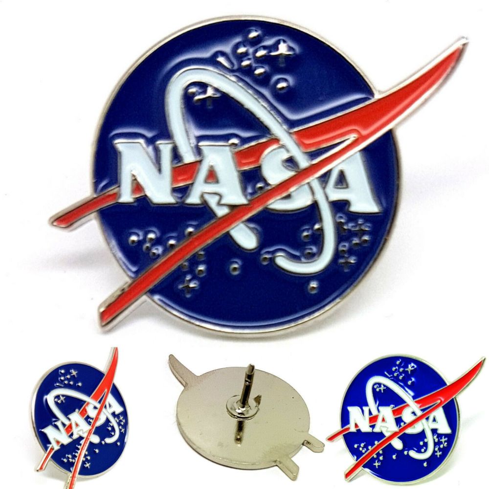 NASA Logo Pin Badge