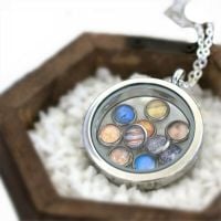 Planet Solar System Large Stunning Necklace Chain Jewellery