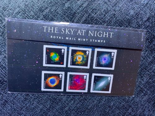 Patrick Moore BBC The Sky At Night Stamp Collection TV Series Rare Limited 