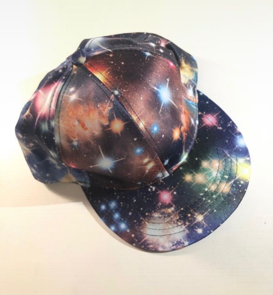 Nebula Space Galaxy Stars NASA Baseball Cap hat Adults
