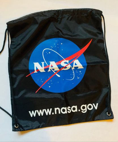 NASA Gov Tie String Rope Pump Gym Bag 