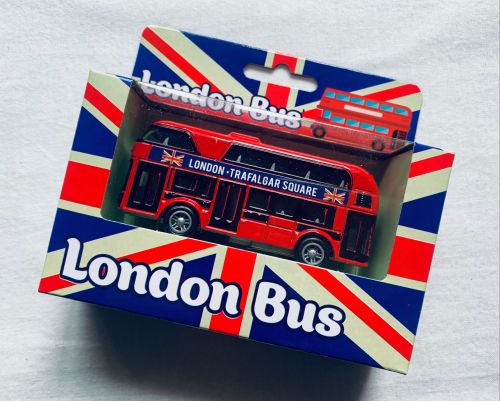 Die Cast London Red Bus 13cm Long Qulaity Model Toy Metal Made Boxed Mint