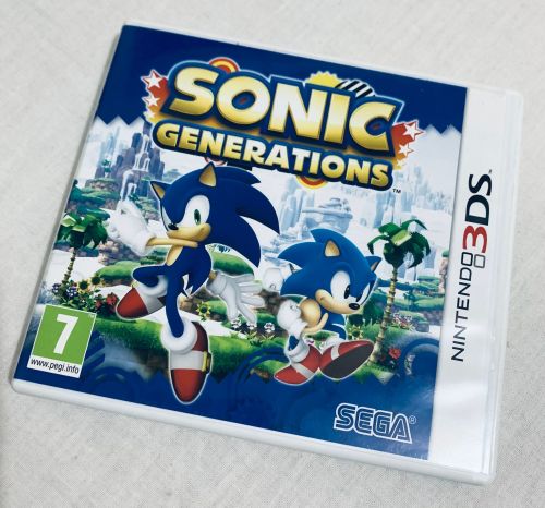 Sonic The Hedgehog Generations Nintendo 3DS 2DS Game