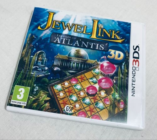 Jewel Link Atlantis Nintendo 3DS 2DS Game