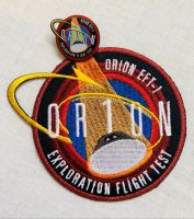 Orion Patch And Pin Badge Set NASA Space USA
