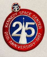 Kennedy Space Center 25th Anniversary 1987 Patch