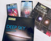 Phillips Deep Sky Space Chart Set Boxed Rare 