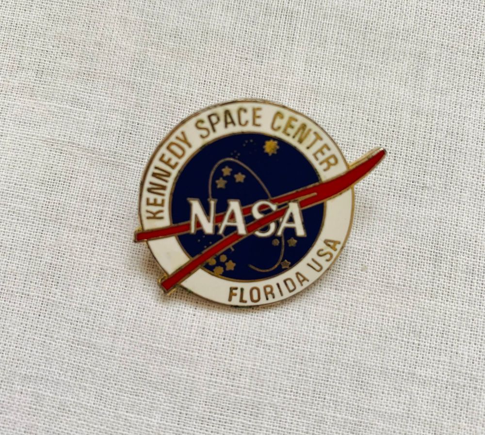 NASA Logo Pin Badge 1