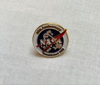 NASA Logo Pin Badge 2