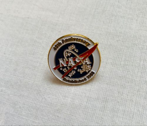 NASA Logo Pin Badge 2