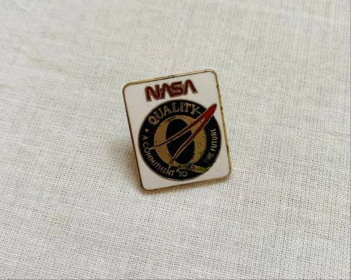 NASA Logo Pin Badge 3