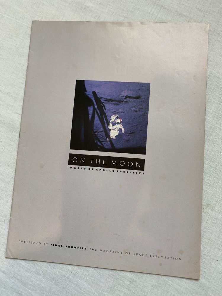 NASA Apollo On The Moon Very Rare Booklet Magazine Space Paper Work Multi P