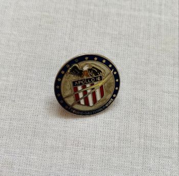 Apollo NASA Logo Pin Badge