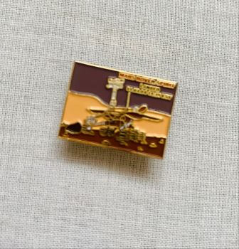 Mars Rover JPL NASA Logo Pin Badge