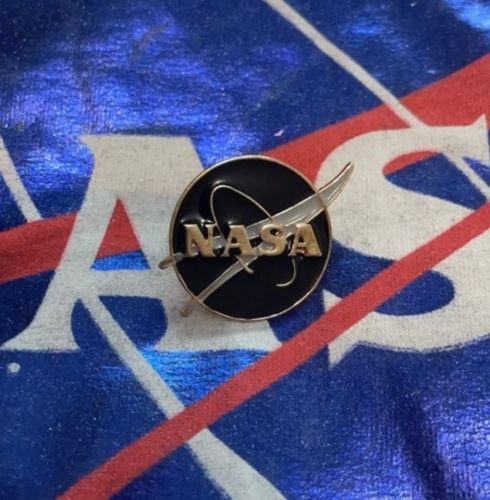 NASA Logo Pin Badge