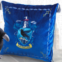 Harry Potter The Noble Collection Ravenclaw House Mascot Velvet Cushion Pillow