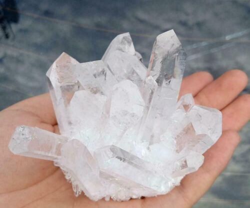 Natural Clear Cluster Crystal Quartz Healing Specimen Mineral Reiki