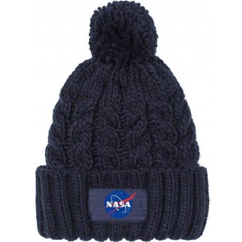 Kids Boys Girls NASA Logo Space Junior Toddler Winter Warm Bobble Hat Age 3