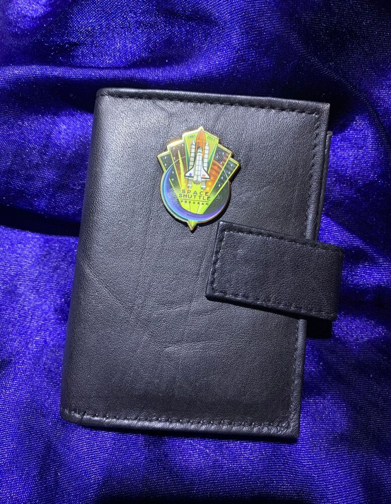 NASA Space Shuttle Credit Business Card Holder Wallet Case
