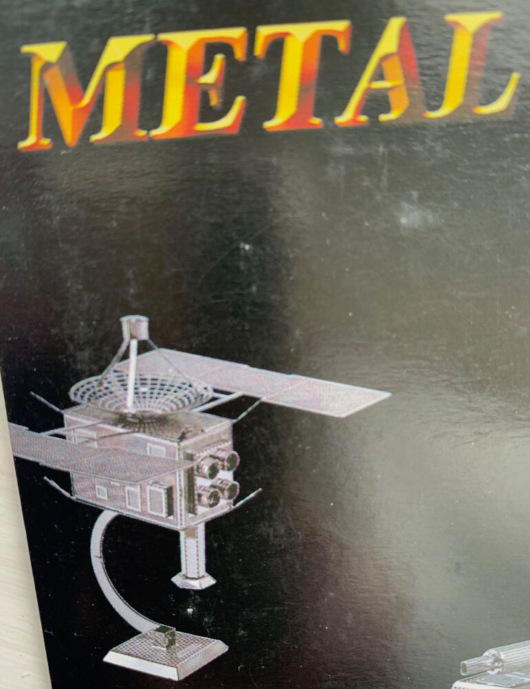 NASA Laser Cut Metal Kit Setelite Model