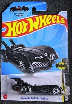 Batman Die Cast Car Hot Wheels Model On Card
