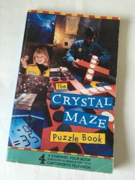 Rare The Crystal Maze Puzzle Book Richard Obrien TV Game Show