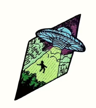 UFO Alien Area 51 Flying Saucer Spacecraft Patch