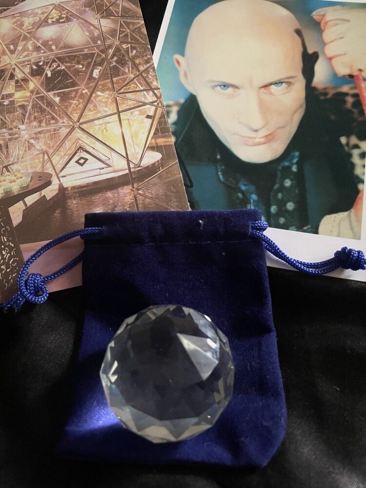 The Crystal Maze Crystal Ball TV Game Show Richard O'Brien 45mm Size