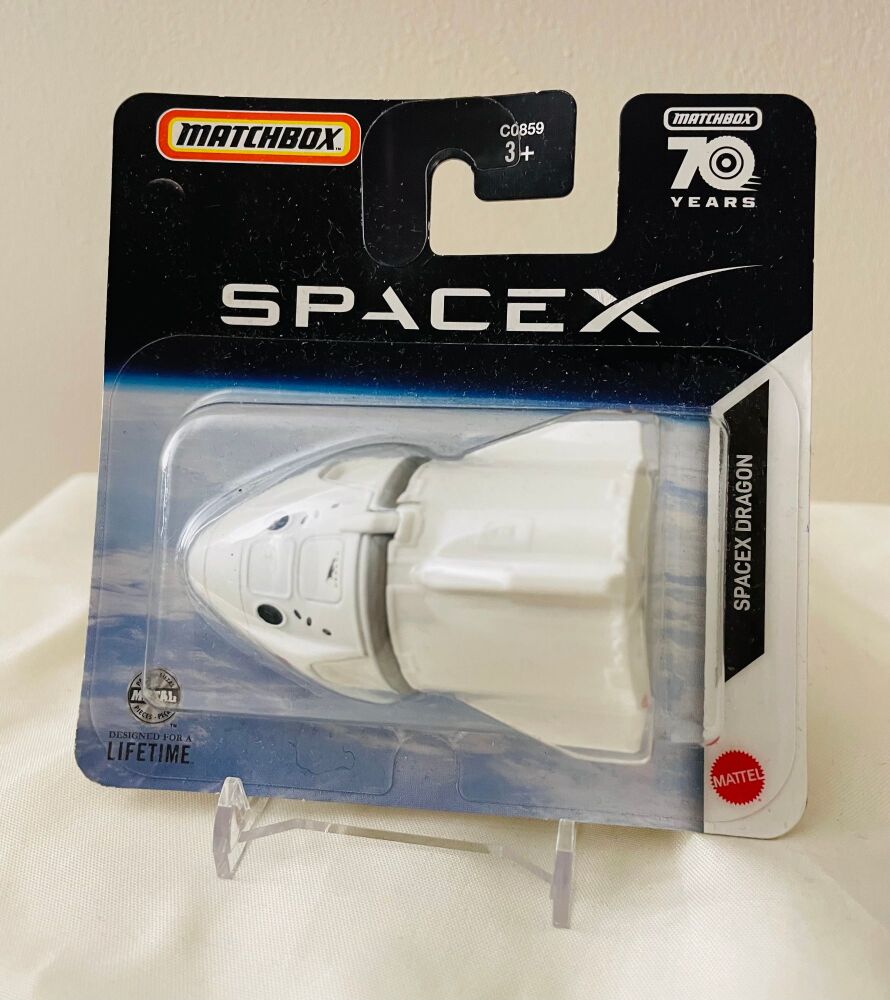 SpaceX Dragon Matchbox Die Cast Model
