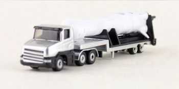 Rare ESA Space Rocket On Truck All Die Cast Stunning Model Toy