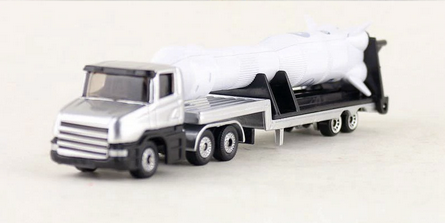 Rare ESA Space Rocket On Truck All Die Cast Stunning Toy Or Model Nasa