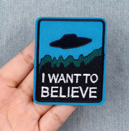 UFO Alien Area 51 Flying Saucer Spacecraft Patch