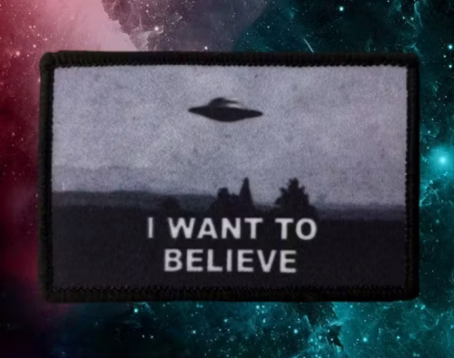 UFO Alien Area 51 Flying Saucer Spacecraft Patch