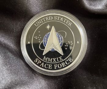 Space Forch United States USSF Coin Medallion