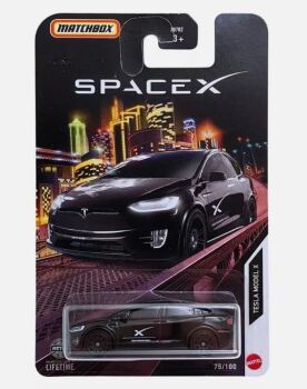 Matchbox Tesla Model X SpaceX Crew Transport Vehicle