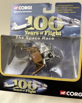 NASA Apollo 11 Corgi Moon Lunar Lander Eagle Die-Cast Model Space Race Boxed Neil Armstrong
