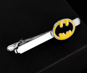 Batman Mervel DC Shirt Suit Tie Clip