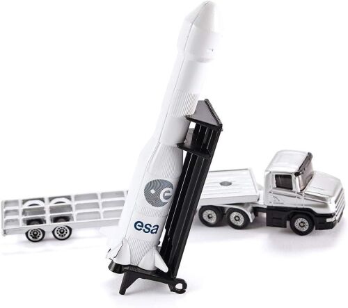 Rare ESA Space Rocket On Truck All Die Cast Stunning Model Toy