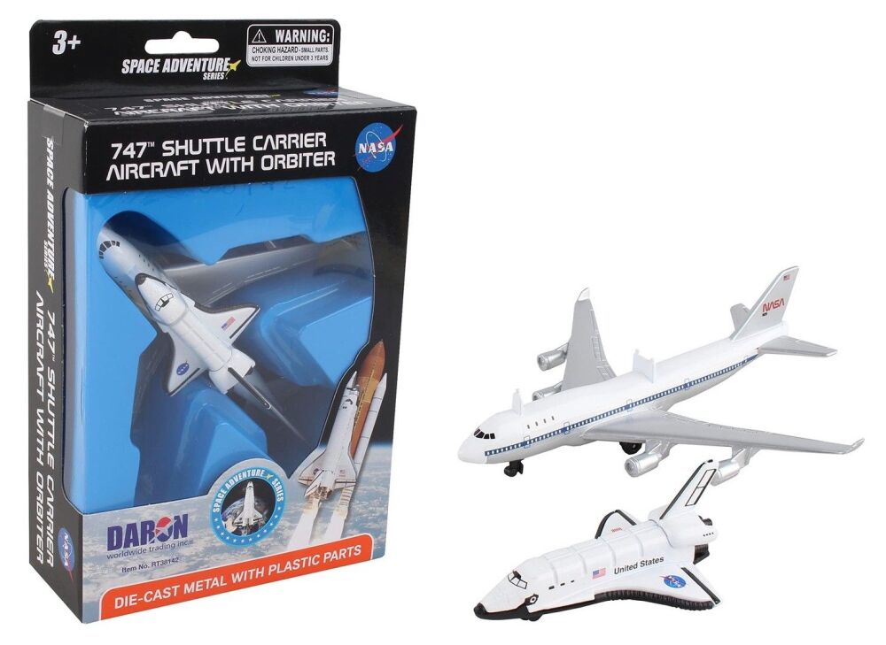Die-Cast Boeing 747 NASA Space Shuttle Carrier Aircraft With Orbiter